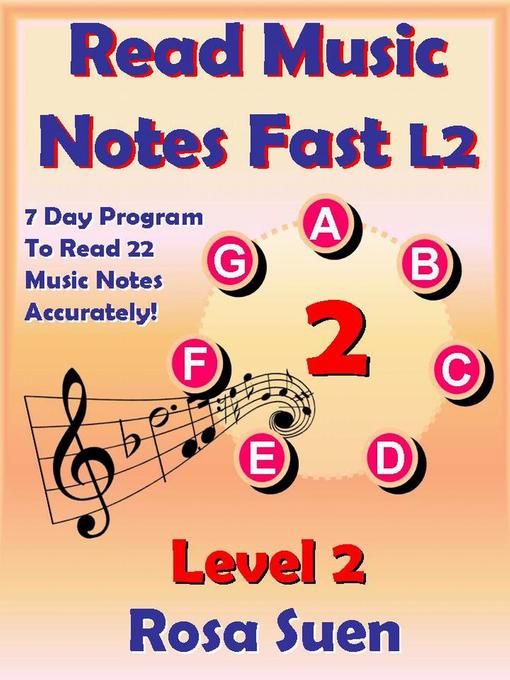 Title details for Read Music Notes Fast Level 2--7 Day Program to Read 22 Music Notes Accurately by Rosa Suen - Available